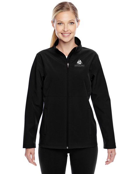 Picture of Ladies Black Softshell Jacket