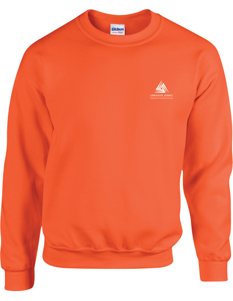 Picture of Orange Crewneck Sweatshirt